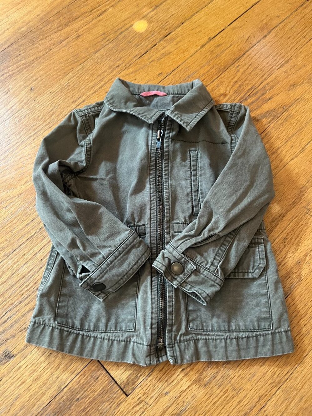 Baby Gap Cargo Zip Up Fall Coat